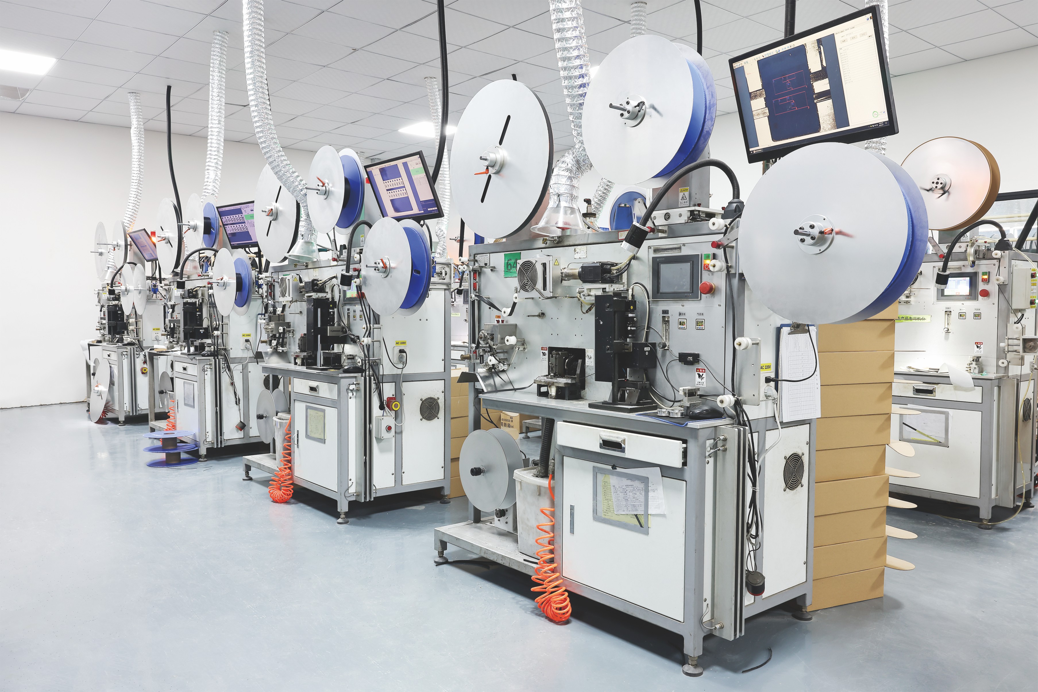 载带成型机 - 滚轮机